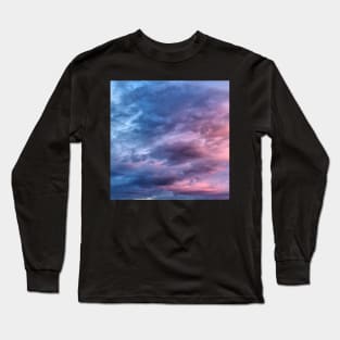 Cloudy Sky View Long Sleeve T-Shirt